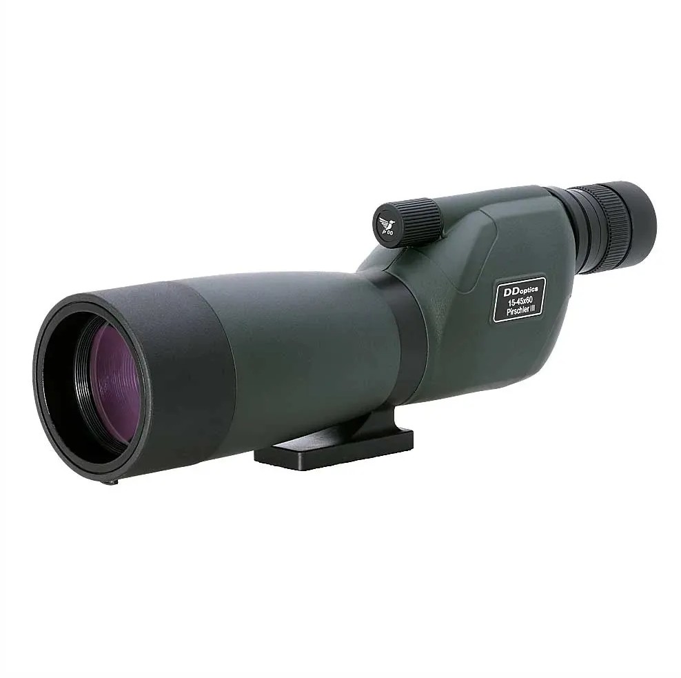DDoptics Pirschler 15-45x60 G Gen 3 Grün Schrägansicht