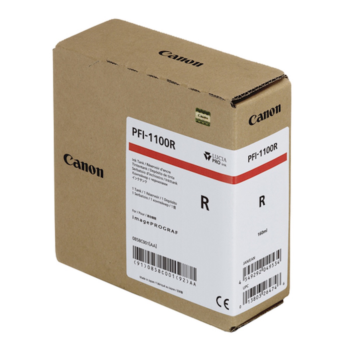 Canon PFI-1100R rot 160 ml Tinte