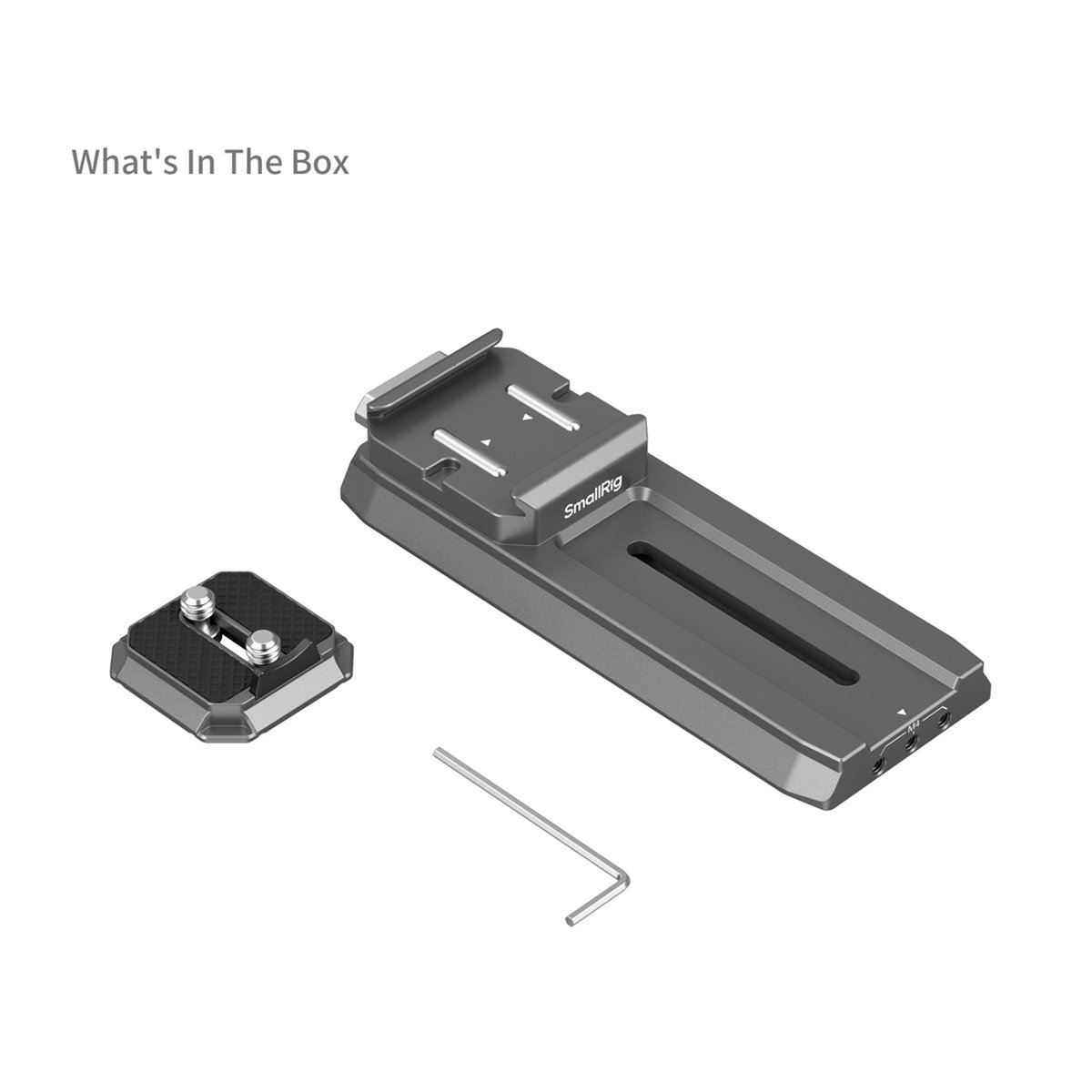 SmallRig 4638 HawkLock H38 Manfrotto QR-Plate für DJI Stabilisatoren - Lieferumfang