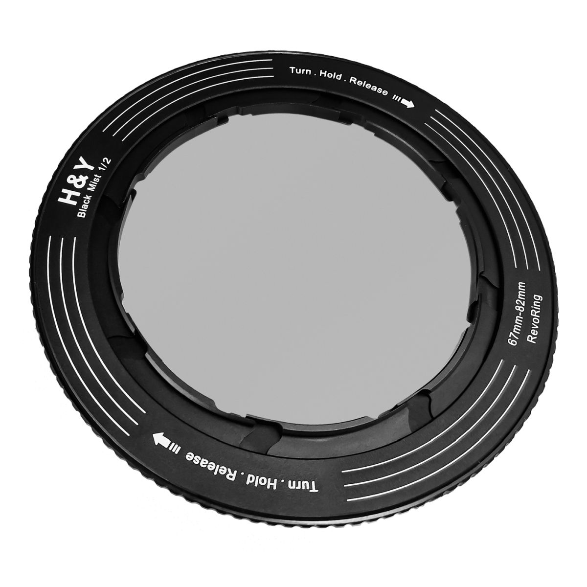 H&Y REVORING 67-82mm Black Mist 1/2 Filter
