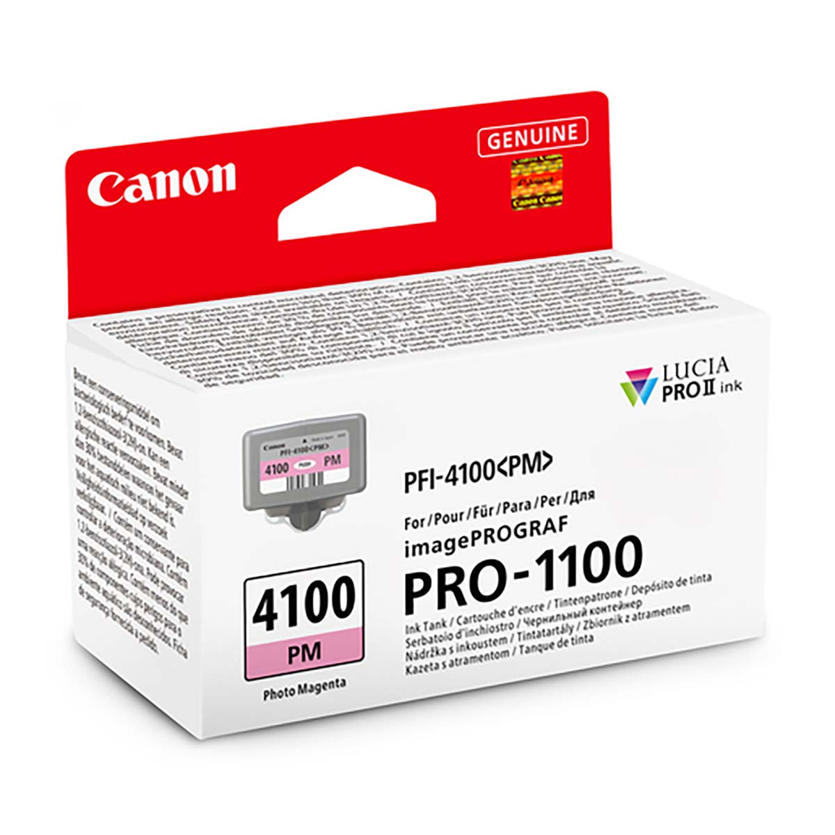 Canon PFI-4100PM Photomagenta Tinte  Canon PFI-4100PM Photomagenta Tinte