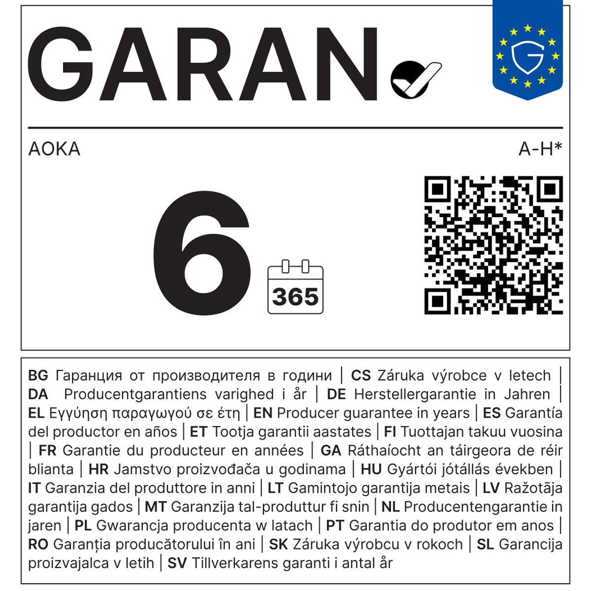 Garan-Label