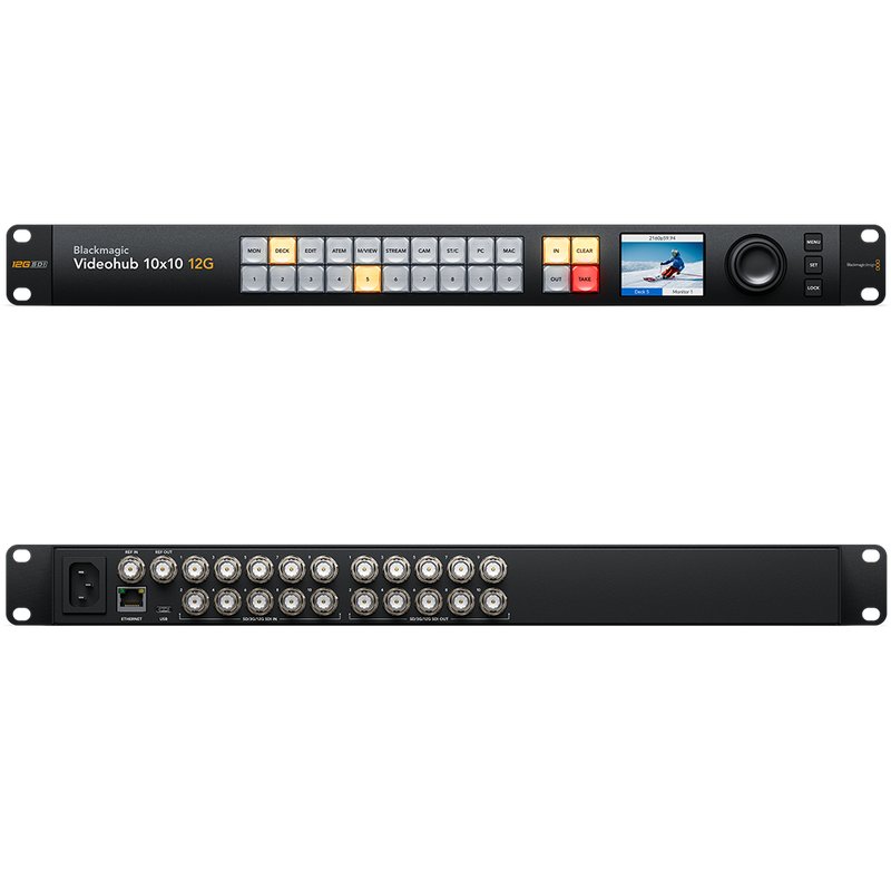 Blackmagic Videohub 10x10 12G