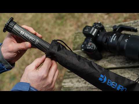 Benro MiniMax MMX37C Carbonfaser-Einbeinstativ